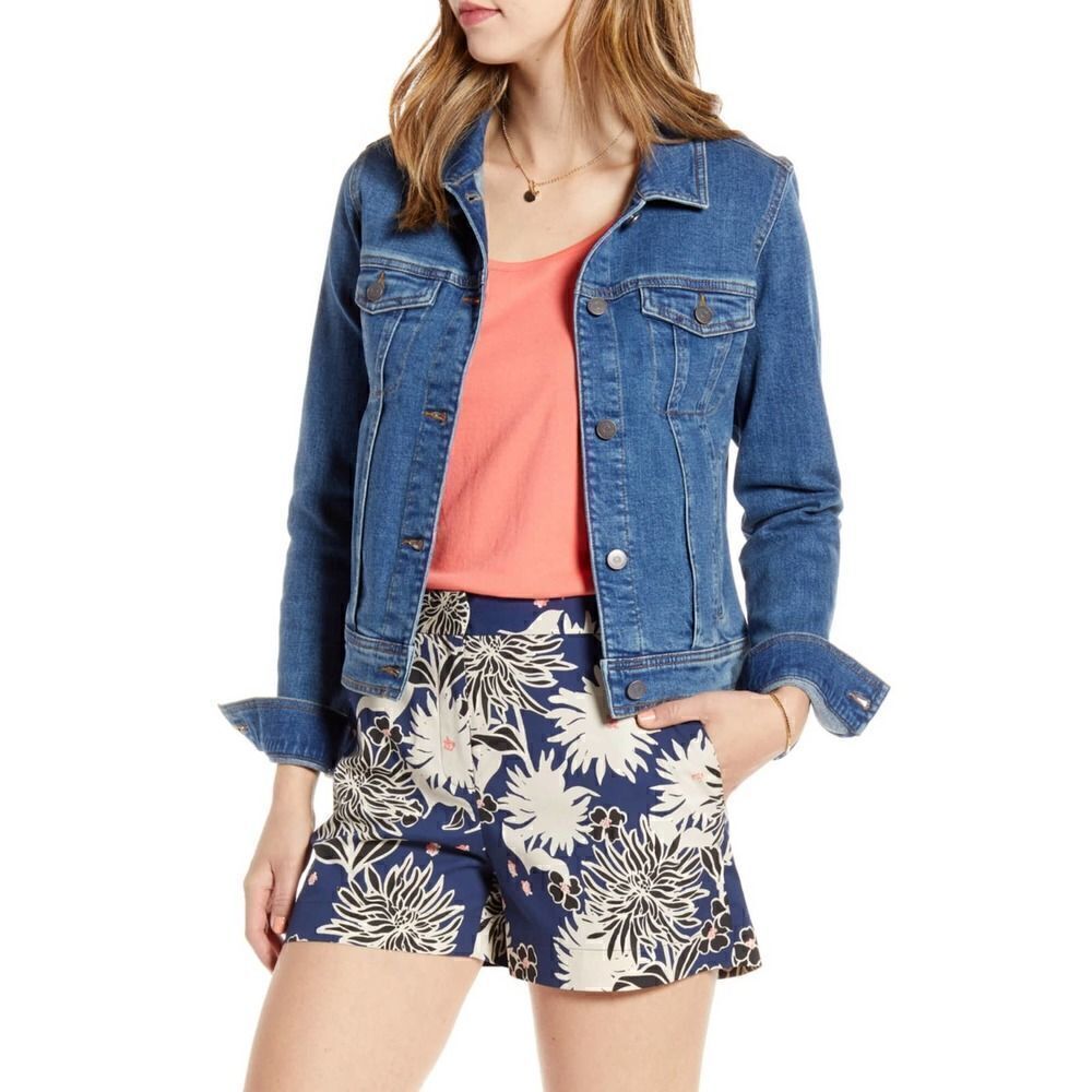 1901 button denim jacket sz XL